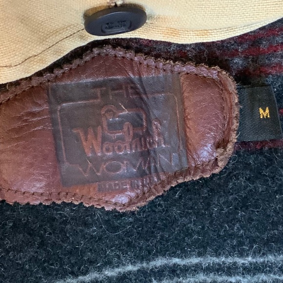 Woolrich Tan M Canvas Coat with removable blanket lining Vintage Classic - Picture 7 of 12